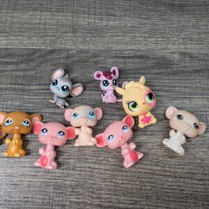 Vintage LPS Littlest Pet Shop Mouse Mice‎ Lot Y2K Collectible